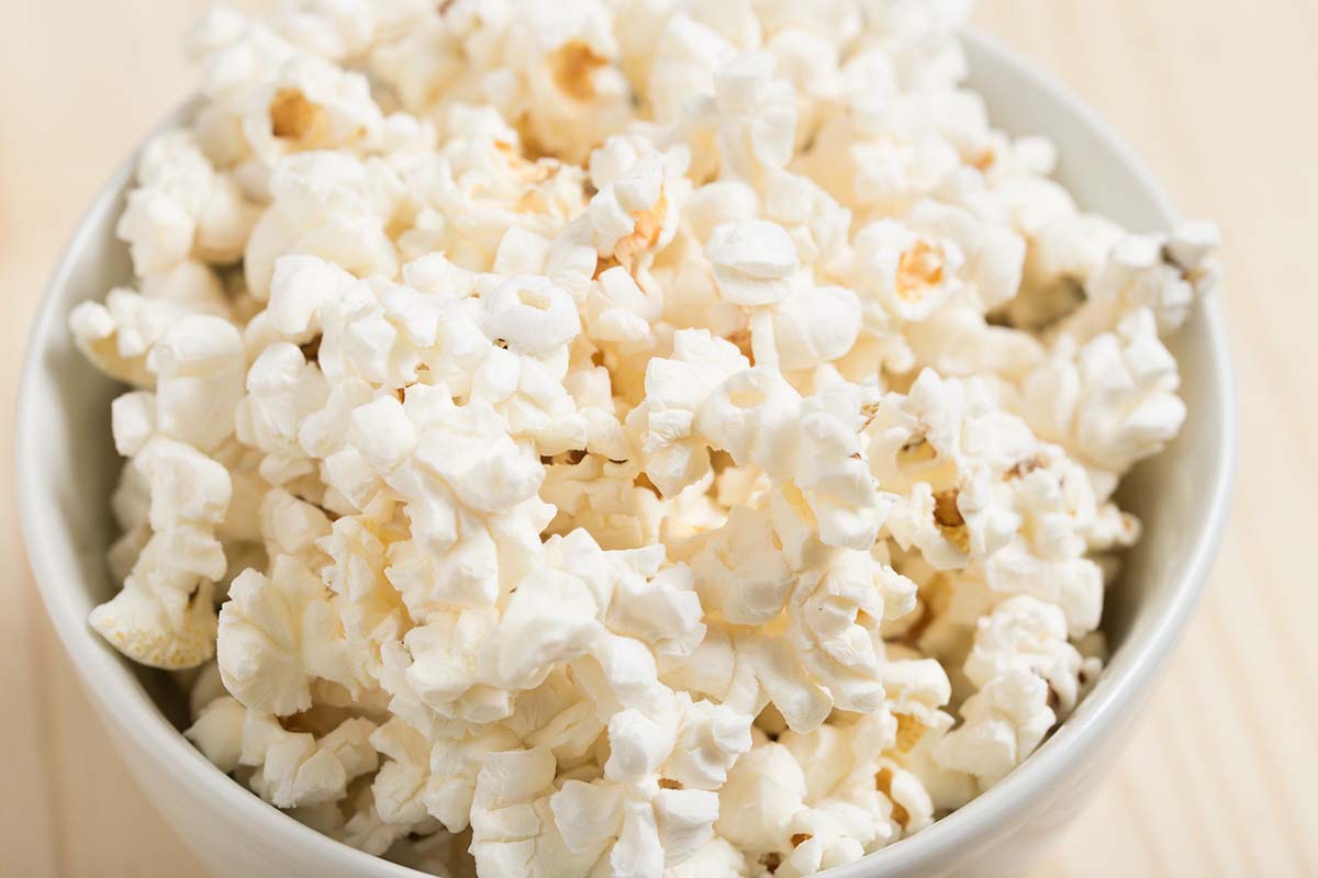 bowl of popcorn
