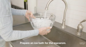 ice bath prep