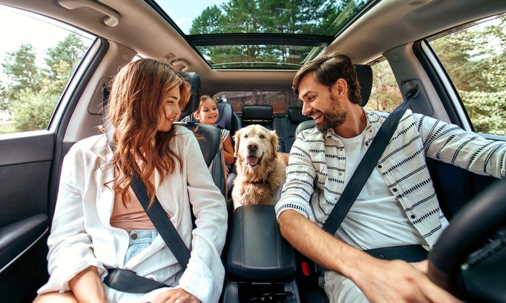 car ride family