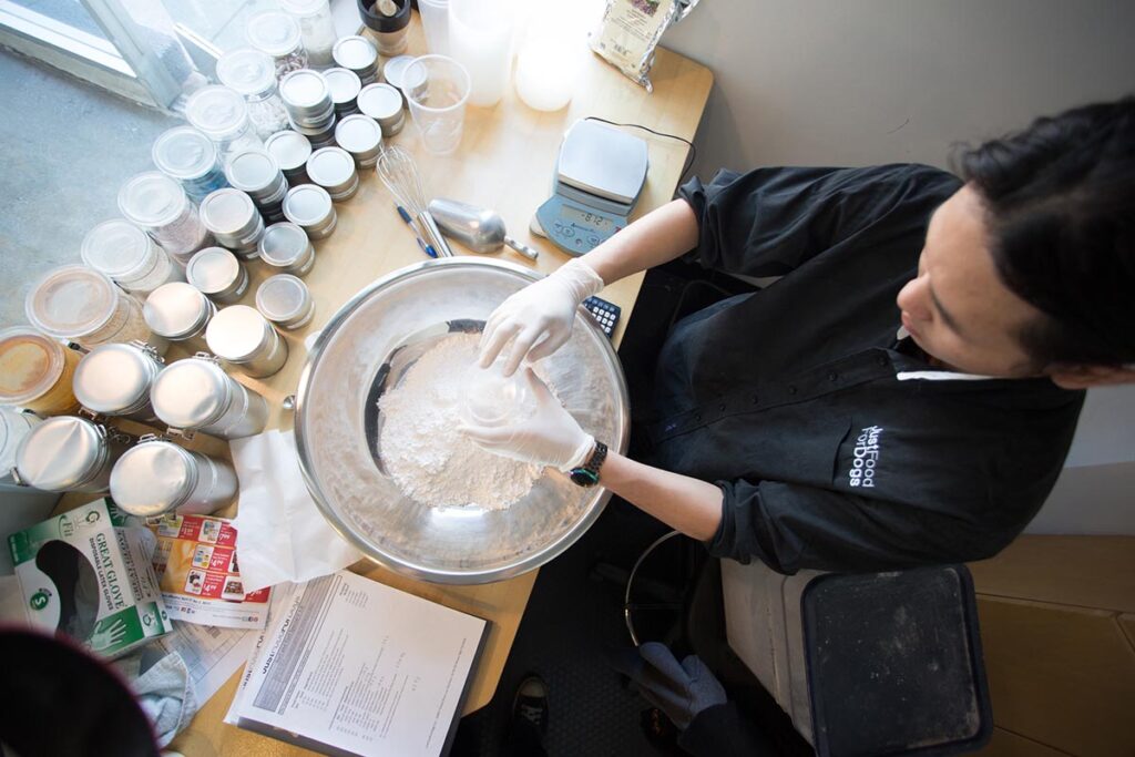 custom dog food compounding
