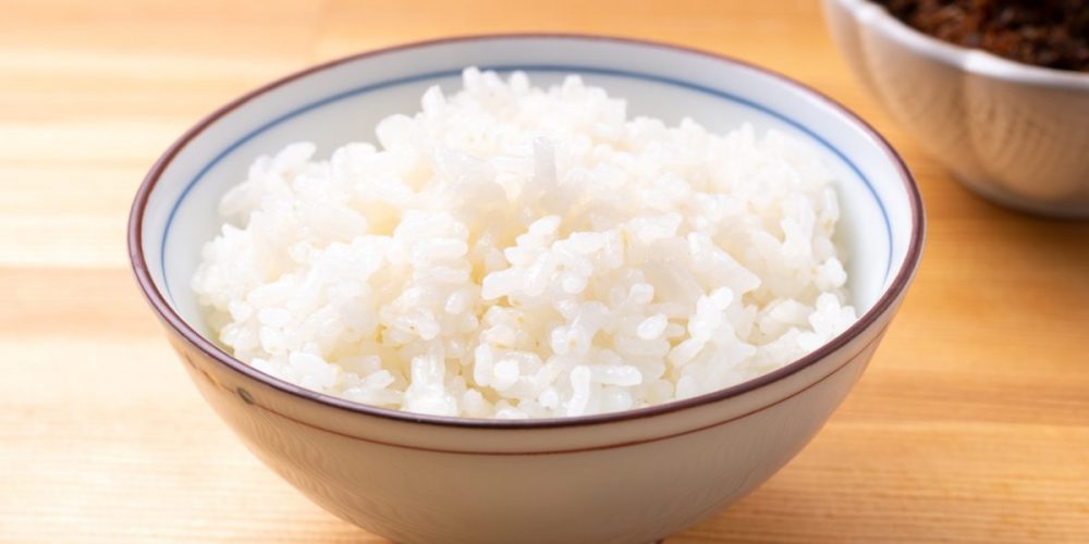bowl of rice. is rice bad for dogs